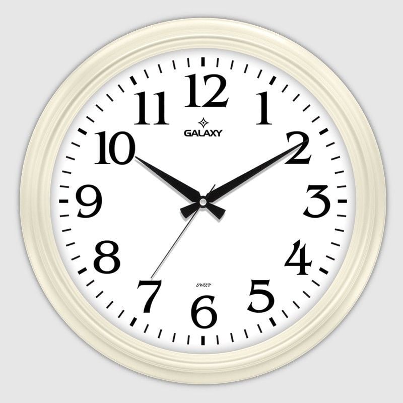 GALAXY PREMİUM DUVAR SAATİ BEJ KL.8