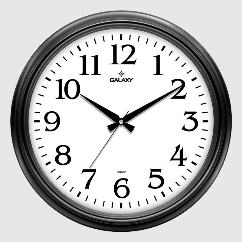 GALAXY PREMİUM DUVAR SAATİ SİYAH KL.8