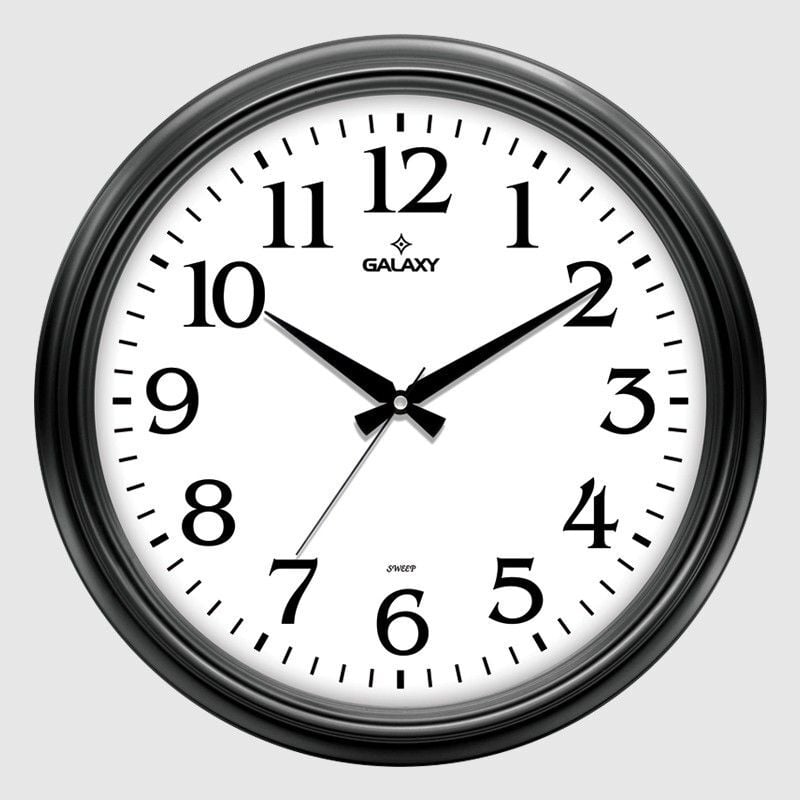 GALAXY PREMİUM DUVAR SAATİ SİYAH KL.8