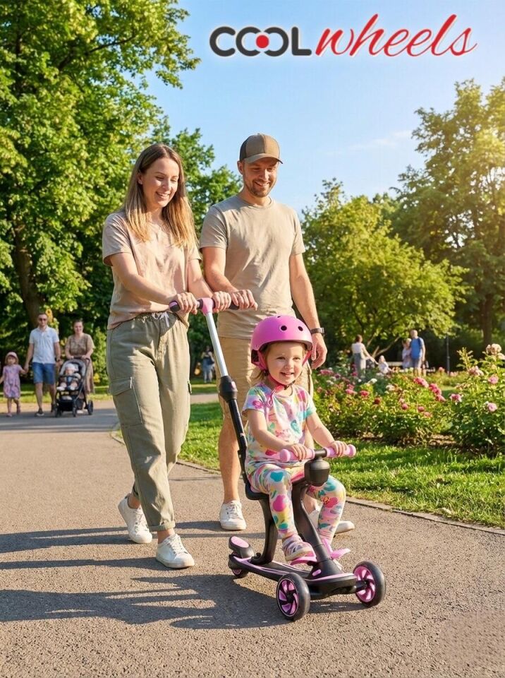 COOLWHEELS 3 İN 1 KONTROLLÜ SCOOTER