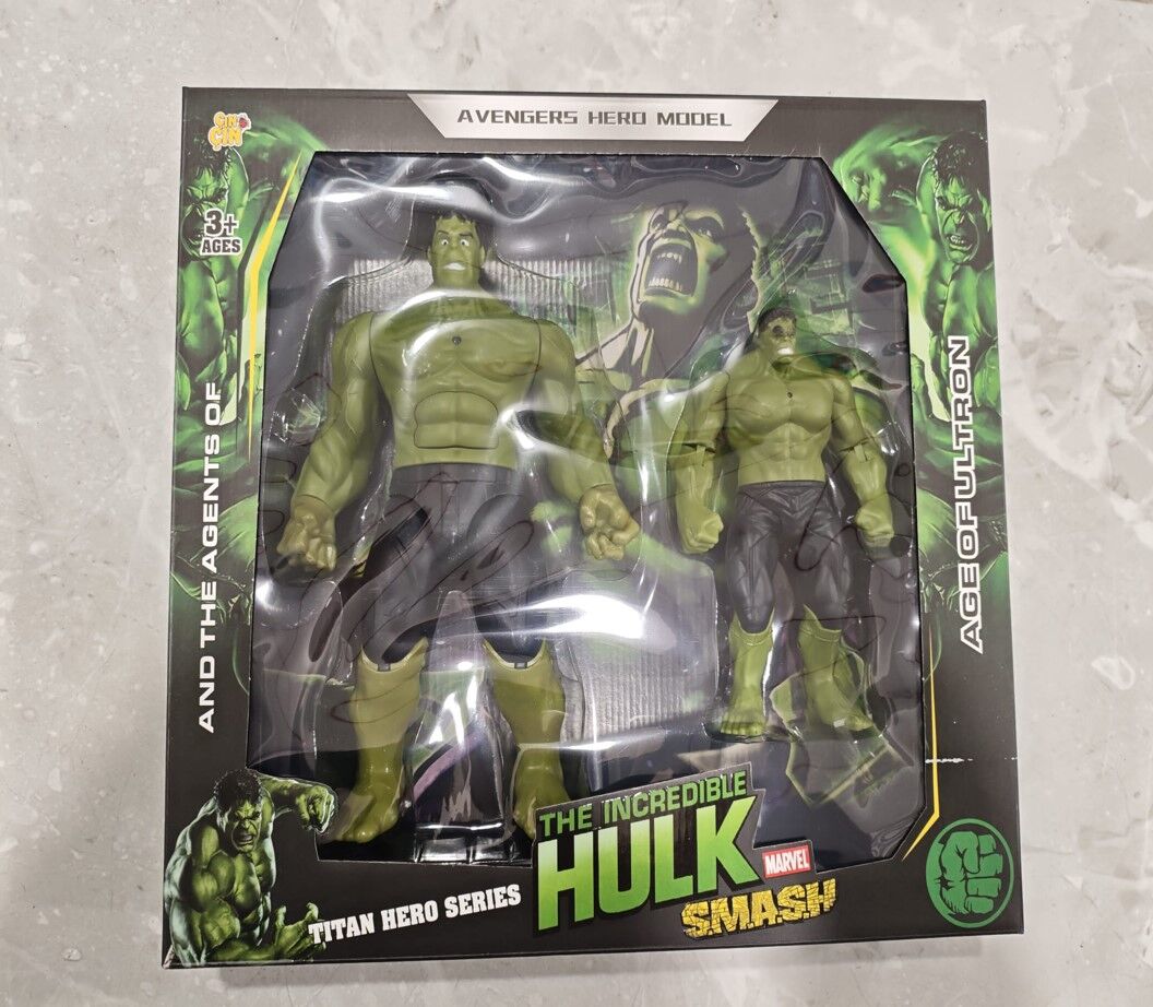 KUTULU 2 KAREKTERLİ HULK SETİ KL.24