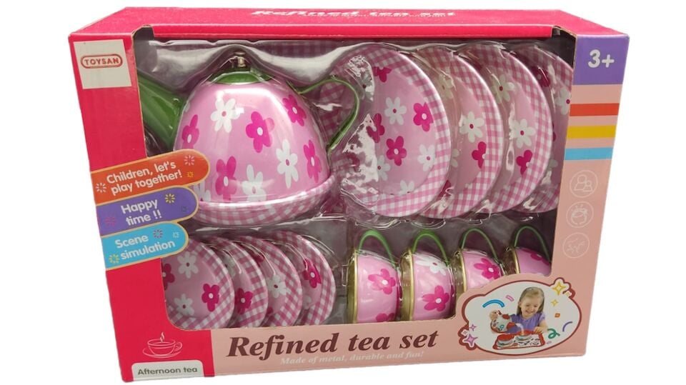 REFİNED METAL ÇAY SETİ KL.24