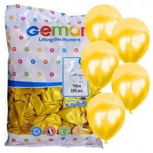 GEMAR METALİK BALON SARI
