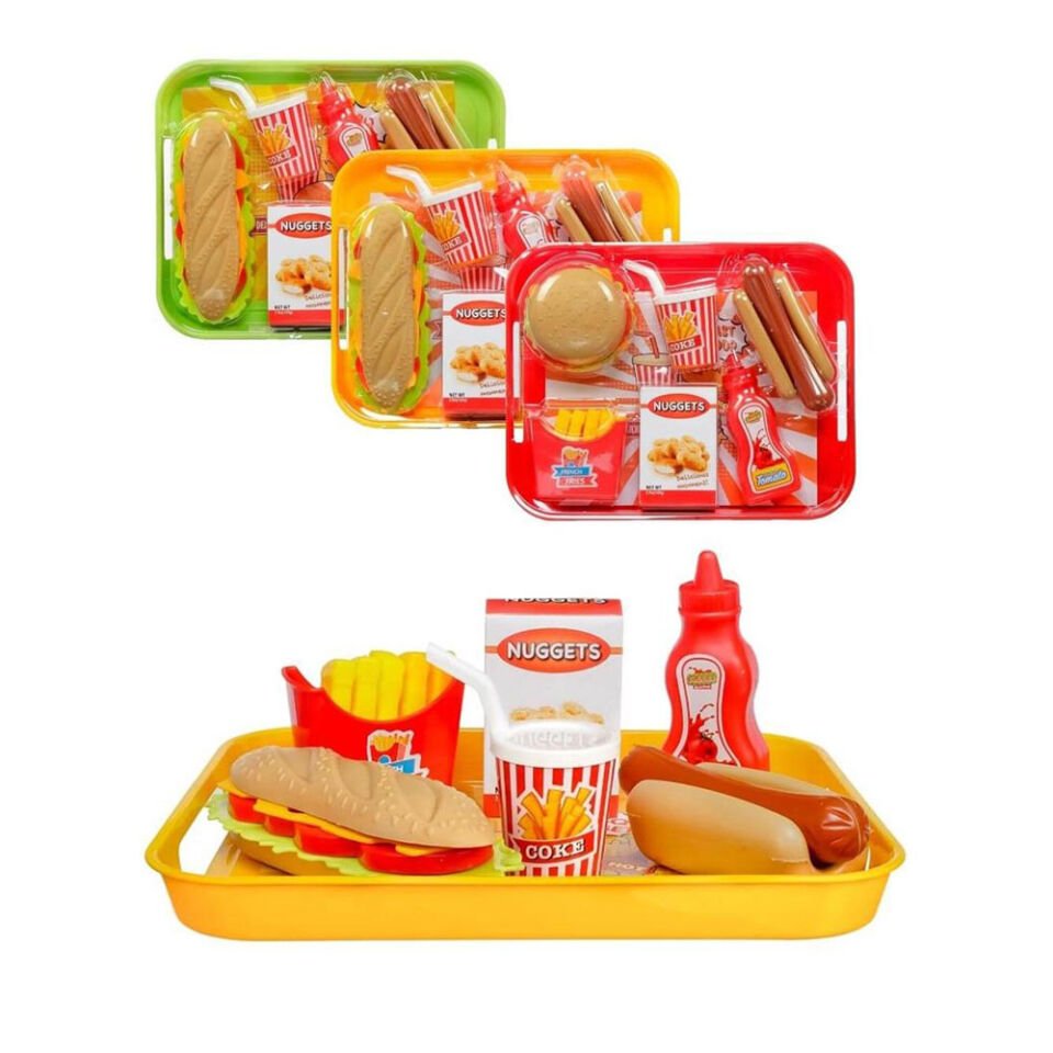 TEPSİLİ HAMBURGER SETİ KL.40