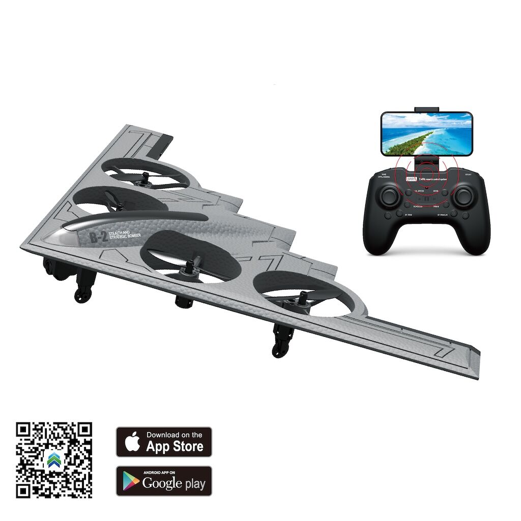 SPY TOYS B-2 SPİRİT DRONE KAMERALI ŞARJLI KL.6