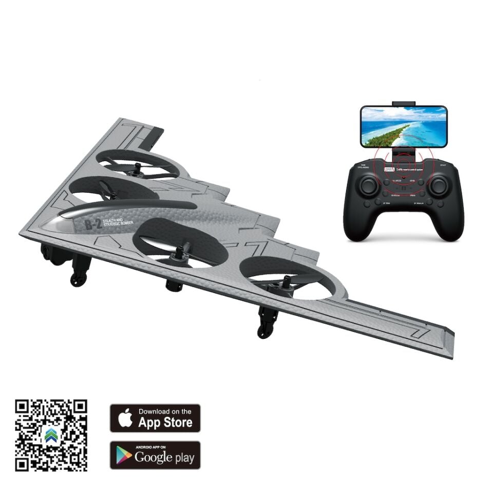 SPY TOYS B-2 SPİRİT DRONE KAMERALI ŞARJLI KL.6