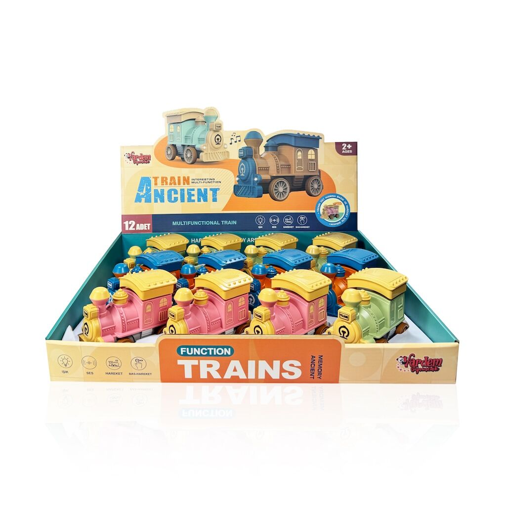 IŞIKLI MÜZİKLİ BEBEK TRENİ BASMALI PK:12 KL.72