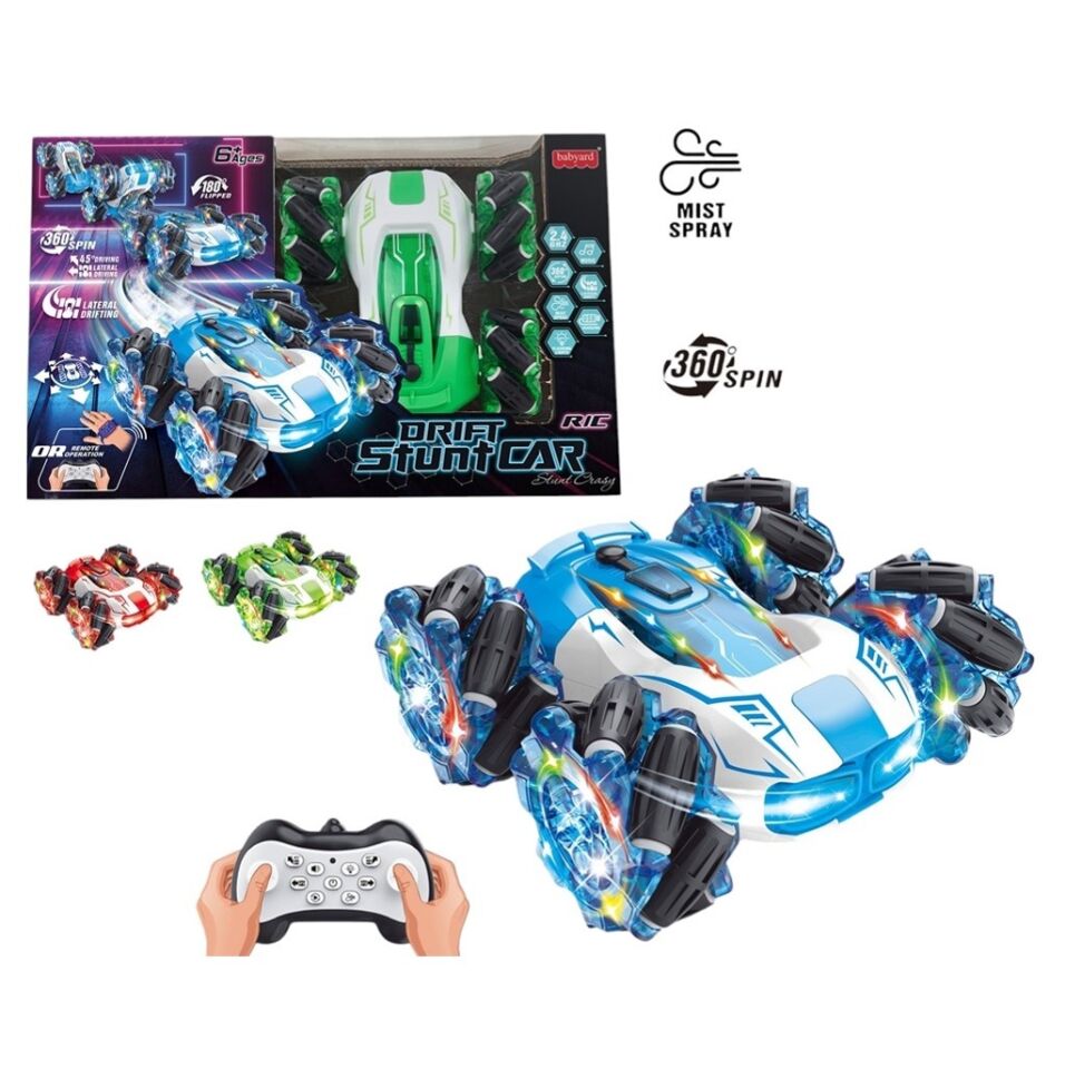 DRİFT STUNT KUMANDALI ŞARJLI IŞIKLI ARABA KL.12