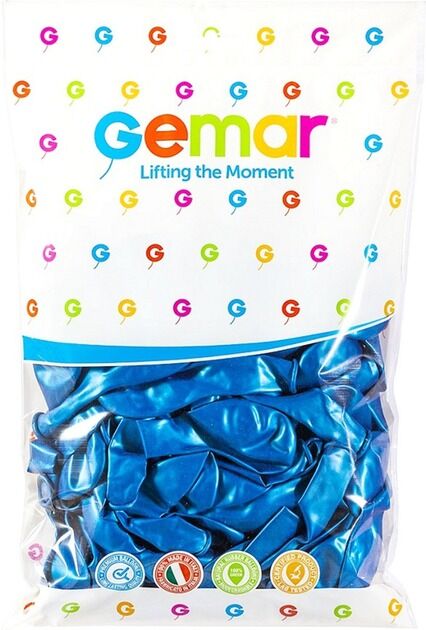 GEMAR METALİK BALON KOYU MAVİ