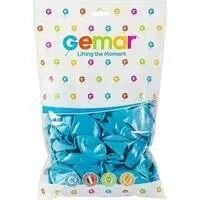GEMAR METALİK BALON AÇIK MAVİ