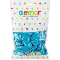 GEMAR METALİK BALON AÇIK MAVİ