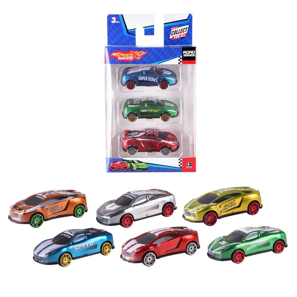 TOYSAN KUTUDA 3 LÜ METAL ARABA KL.96