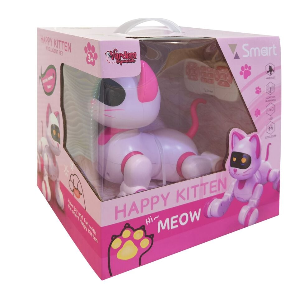 HAPPY KİTTEN İNTERAKTİF ROBOT KEDİ KL.12
