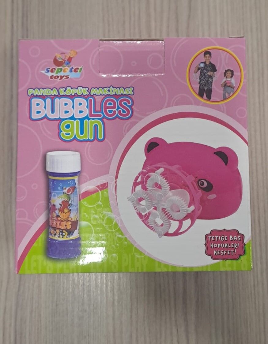 PİLLİ KÖPÜK TABANCASI PEMBE KL.56