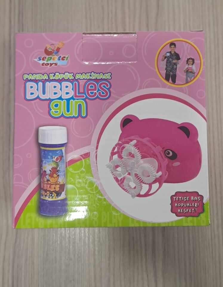 PİLLİ KÖPÜK TABANCASI PEMBE KL.56