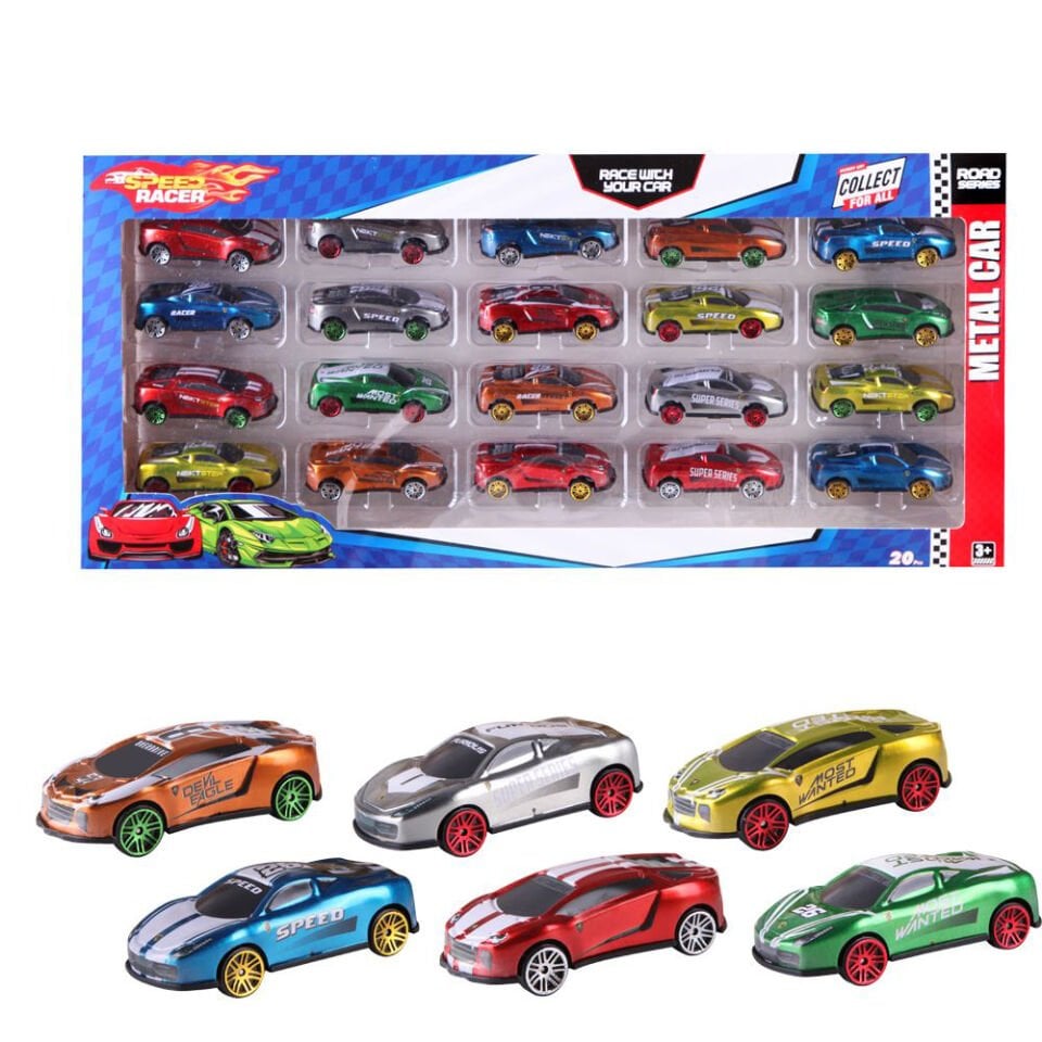 TOYSAN KUTUDA 20 Lİ METAL ARABA KL.36