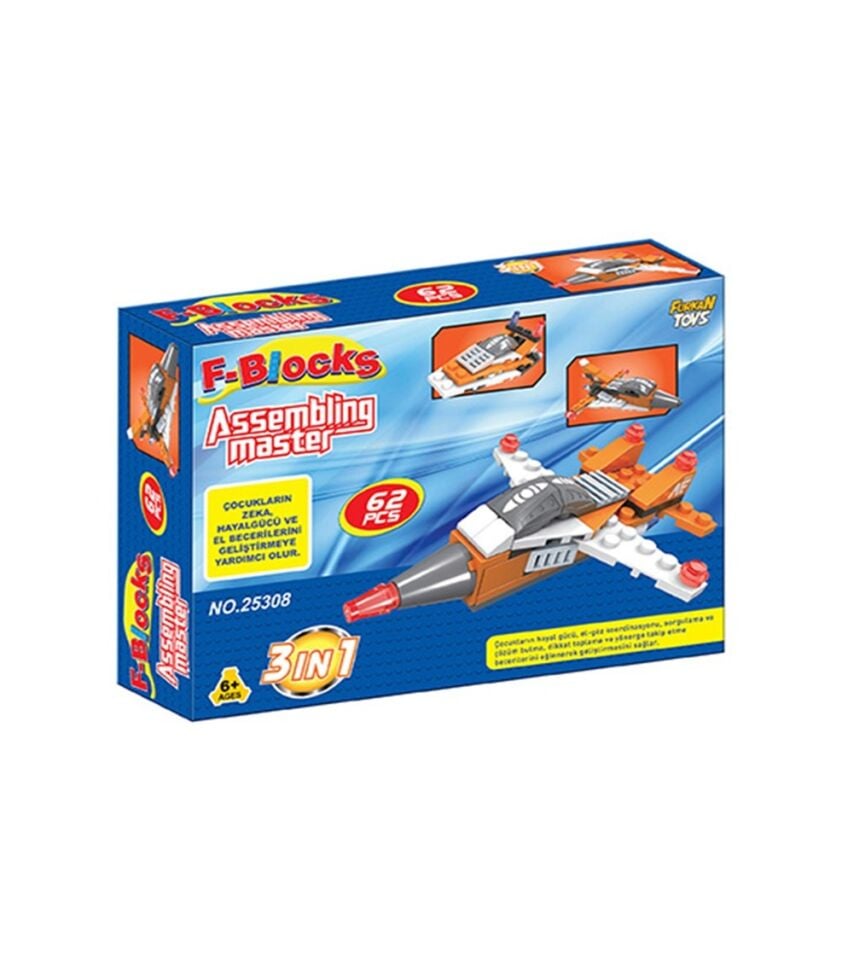 F BLOCKS MASTER SERİ 62 PARÇA