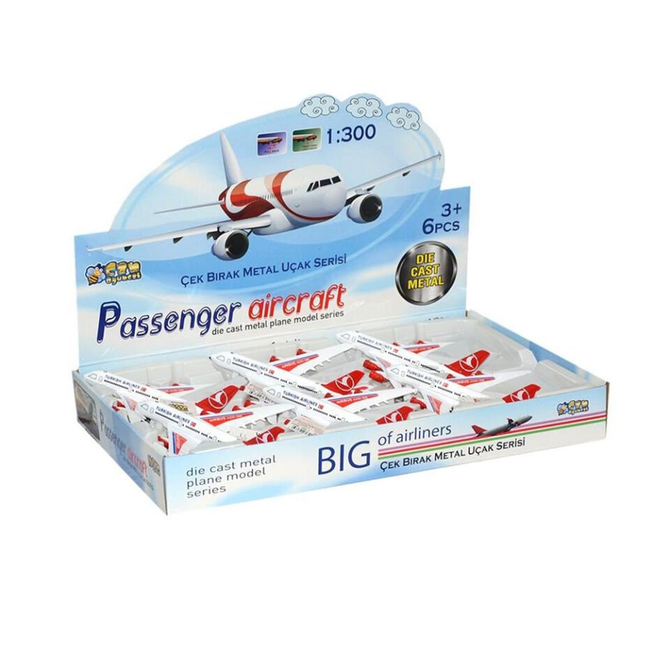 KUTUDA METAL 6 LI UÇAK KL.48