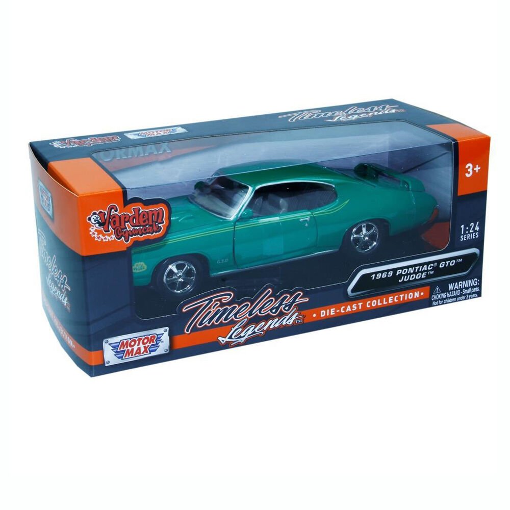 1969 PONTİAC GTO JUDGE 1:24 MODEL ARABA KL.12