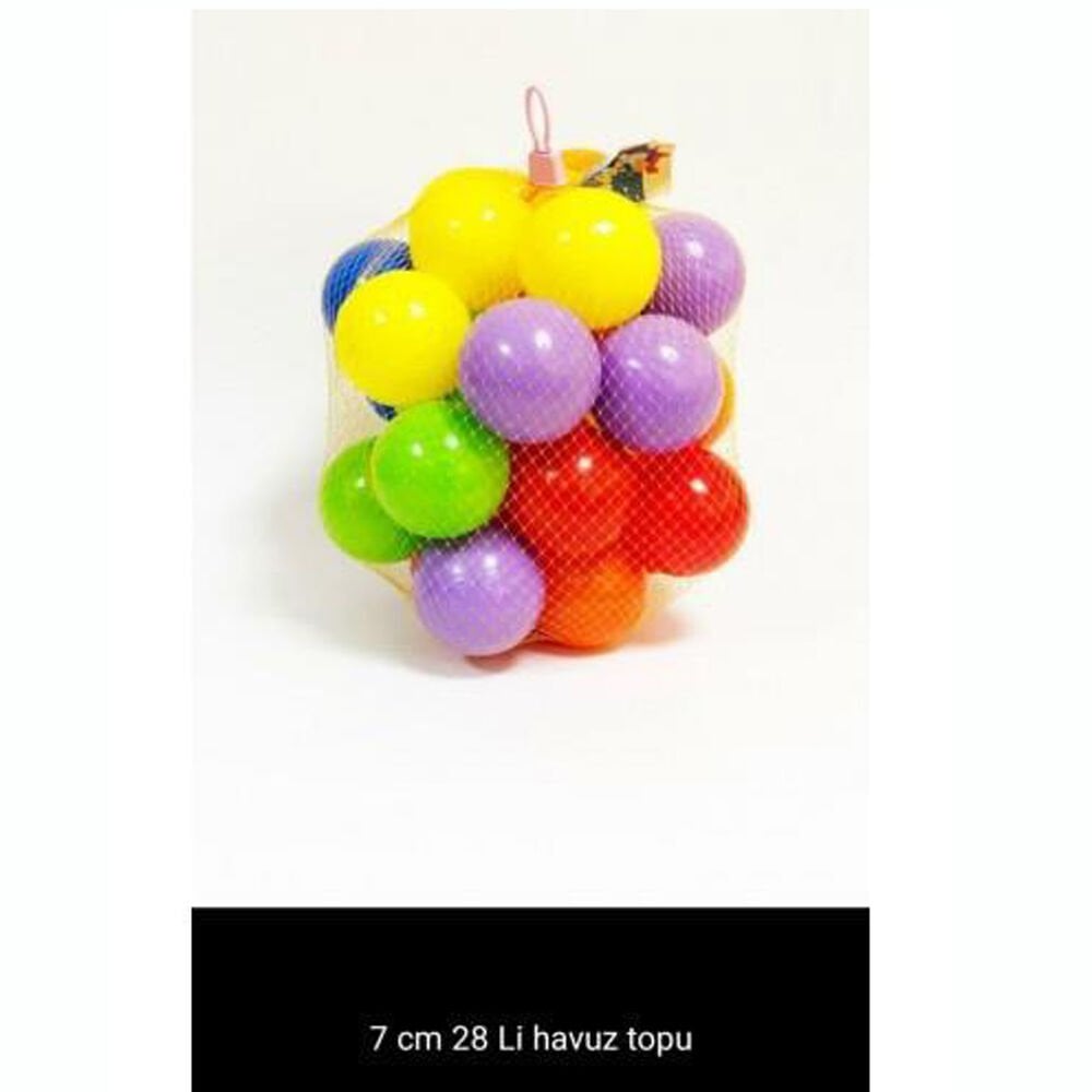 HAVUZ TOPU (7 CM-28'Lİ) BEST TOY 6590