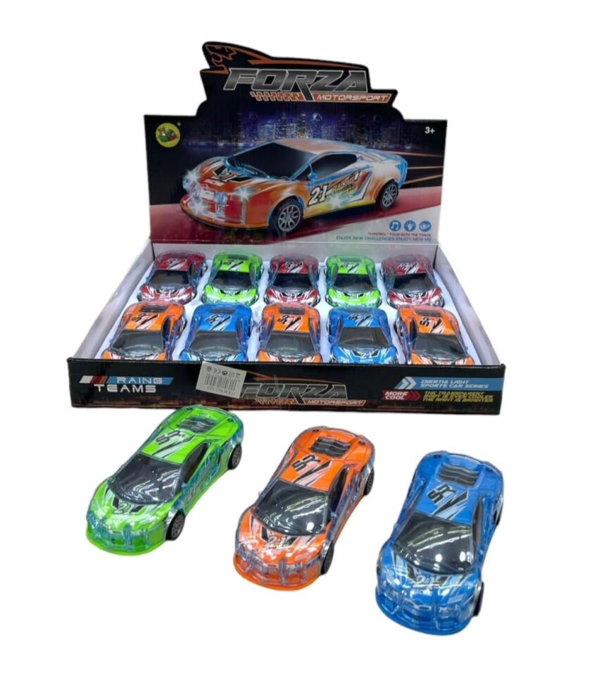 KUTUDA 10 LU IŞIKLI SÜRTMELİ ARABA KL.240