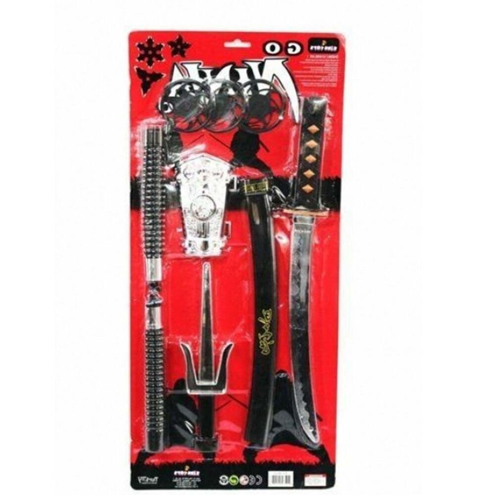 KARTELADA BÜYÜK OYUNCAK NİNJA SETİ KL:54