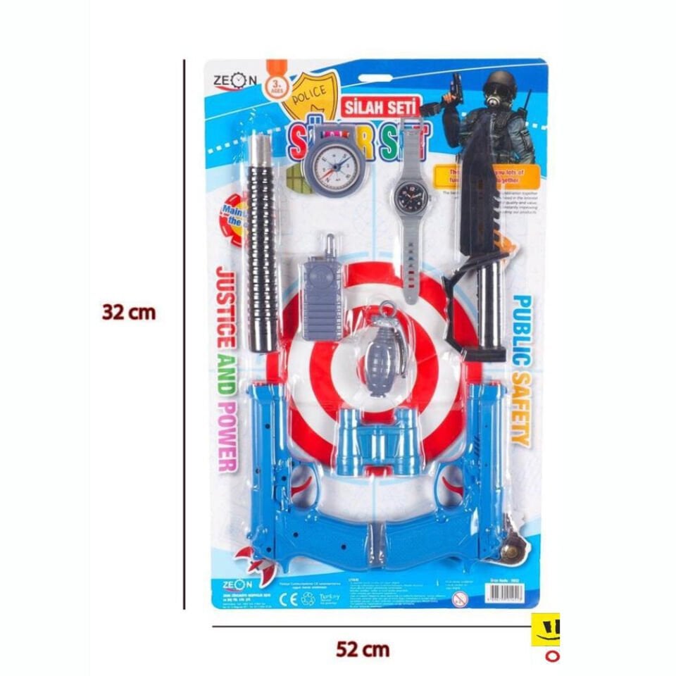 KARTELADA 2 Lİ SİLAH POLİS SETİ KL:68
