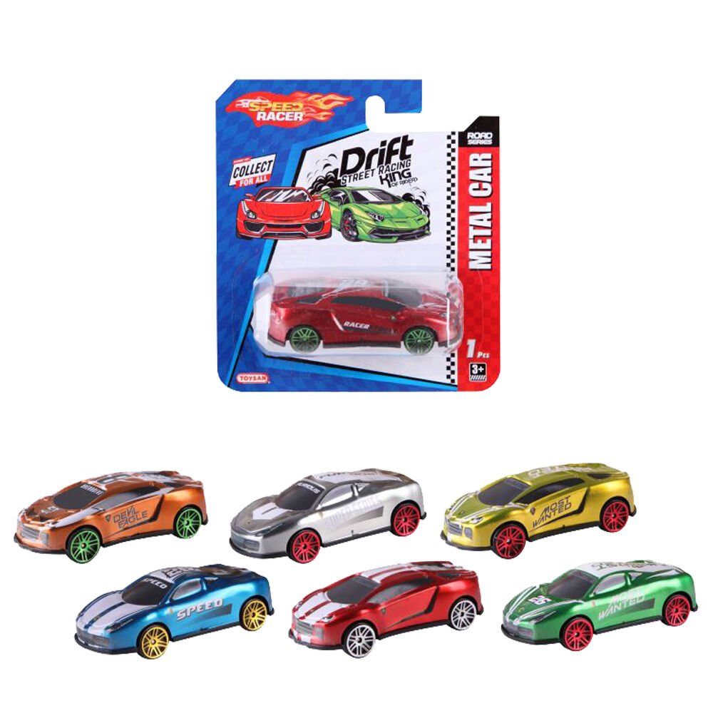 KARTELADA TEKLİ RACER METAL ARABA KL.144