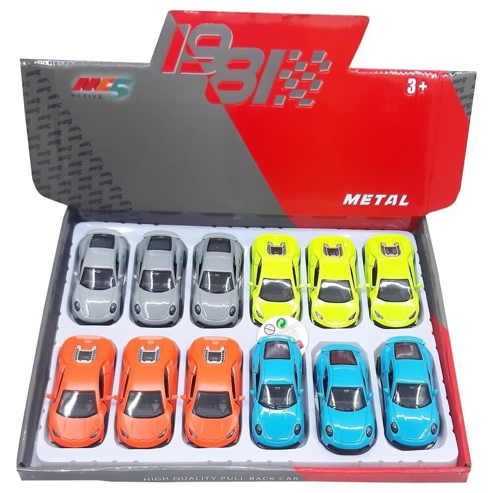 DİSPLAYDE METAL ÇEKBIRAK SPOR ARABA PK:12 KL.72