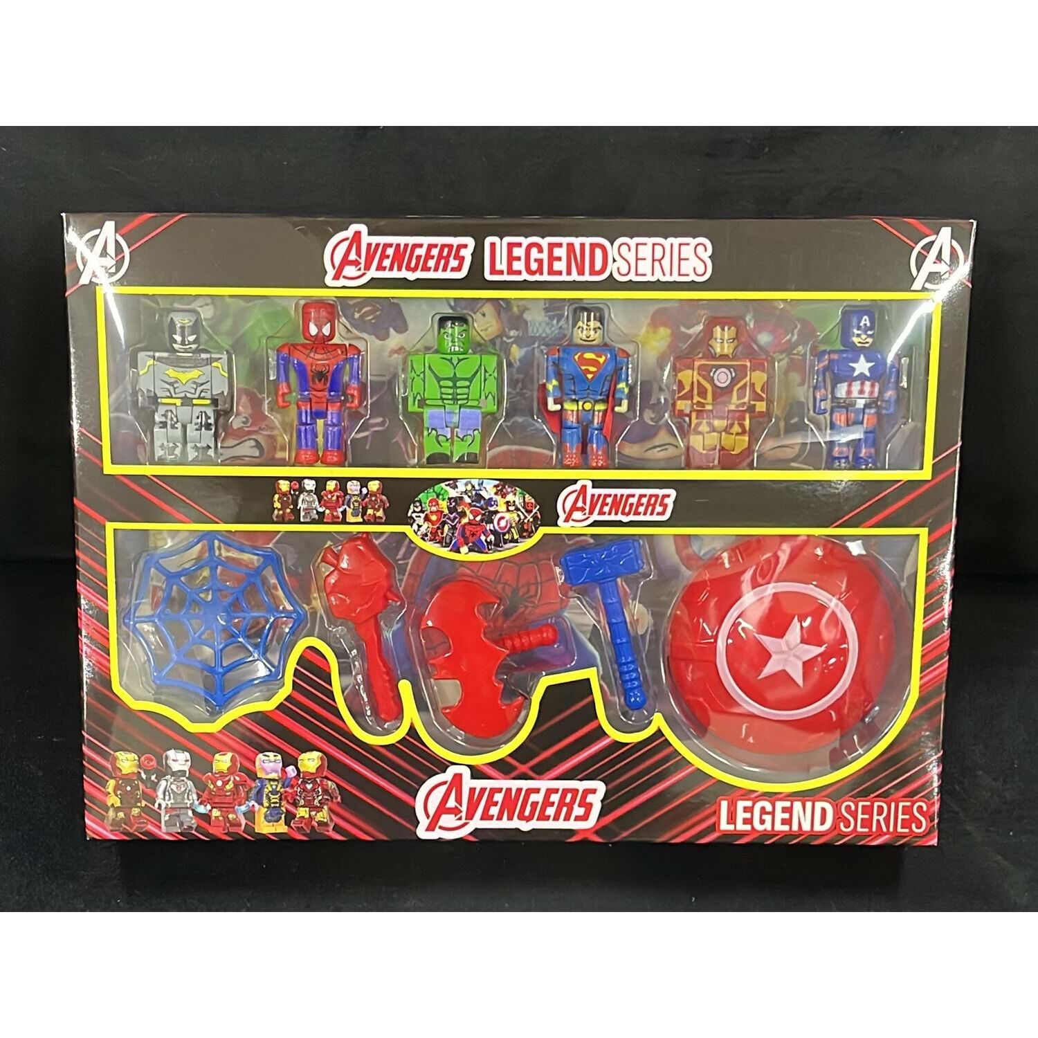 KUTUDA 6 LI AVENGERS MİNECRAFT KL.60
