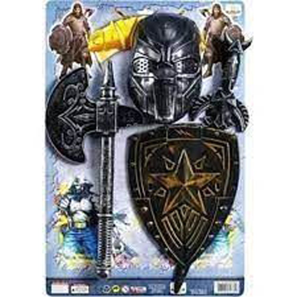 KARTELADA MASKELİ BALTALI KILIÇ KALKAN KL.24