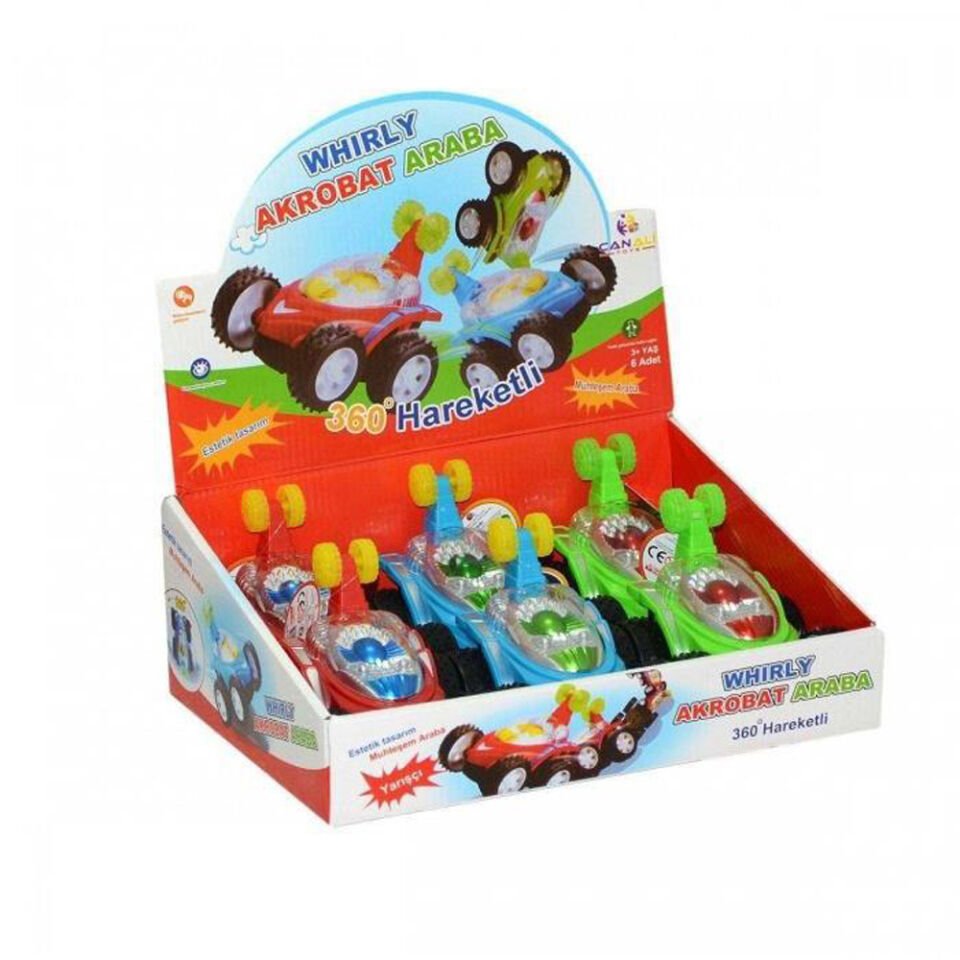 WHİRLY AKROBAT ARABA SÜRTMELİ PK:6 KL.108
