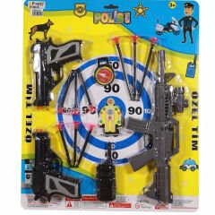 KARTELADA 3 SİLAHLI POLİS SETİ KL.36