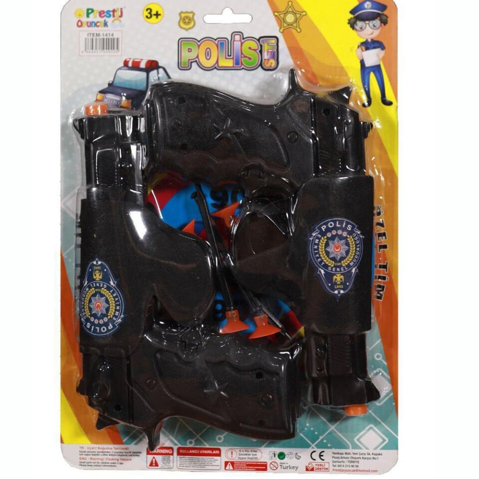 KARTELADA 2 SİLAHLI POLİS SETİ KL.72