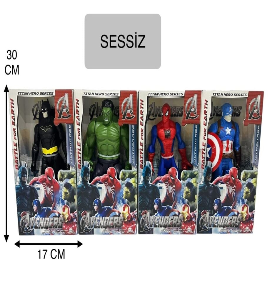 KUTUDA 8 Lİ AVENGERS KARAKTER KL.24