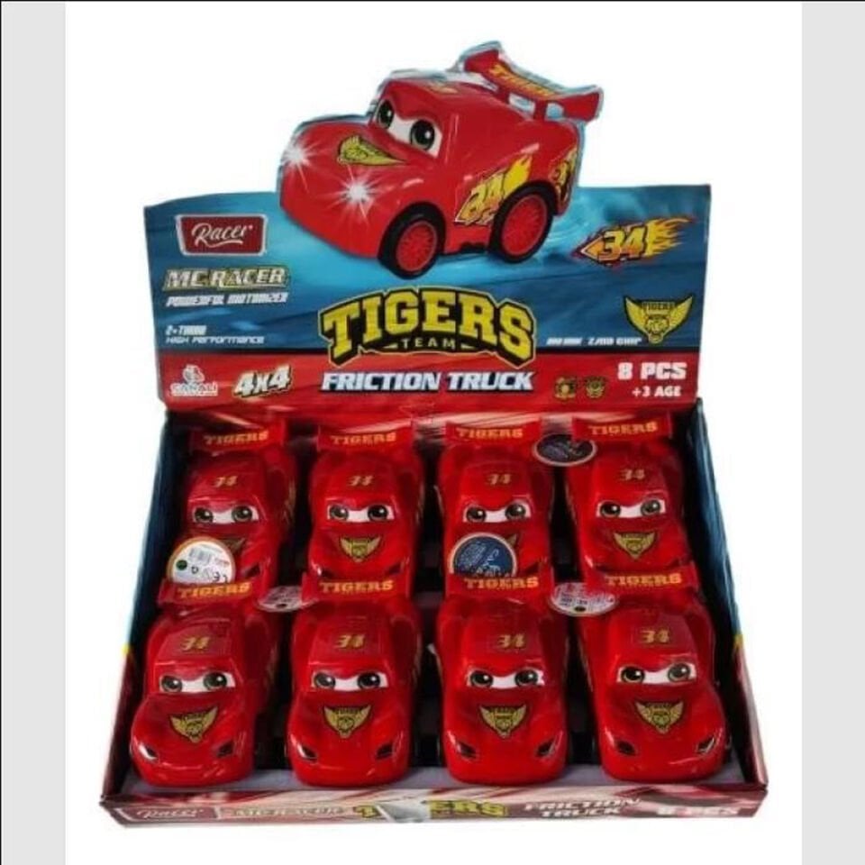 KUTUDA 8 Lİ TİGERS ARABA PK:8 KL.144