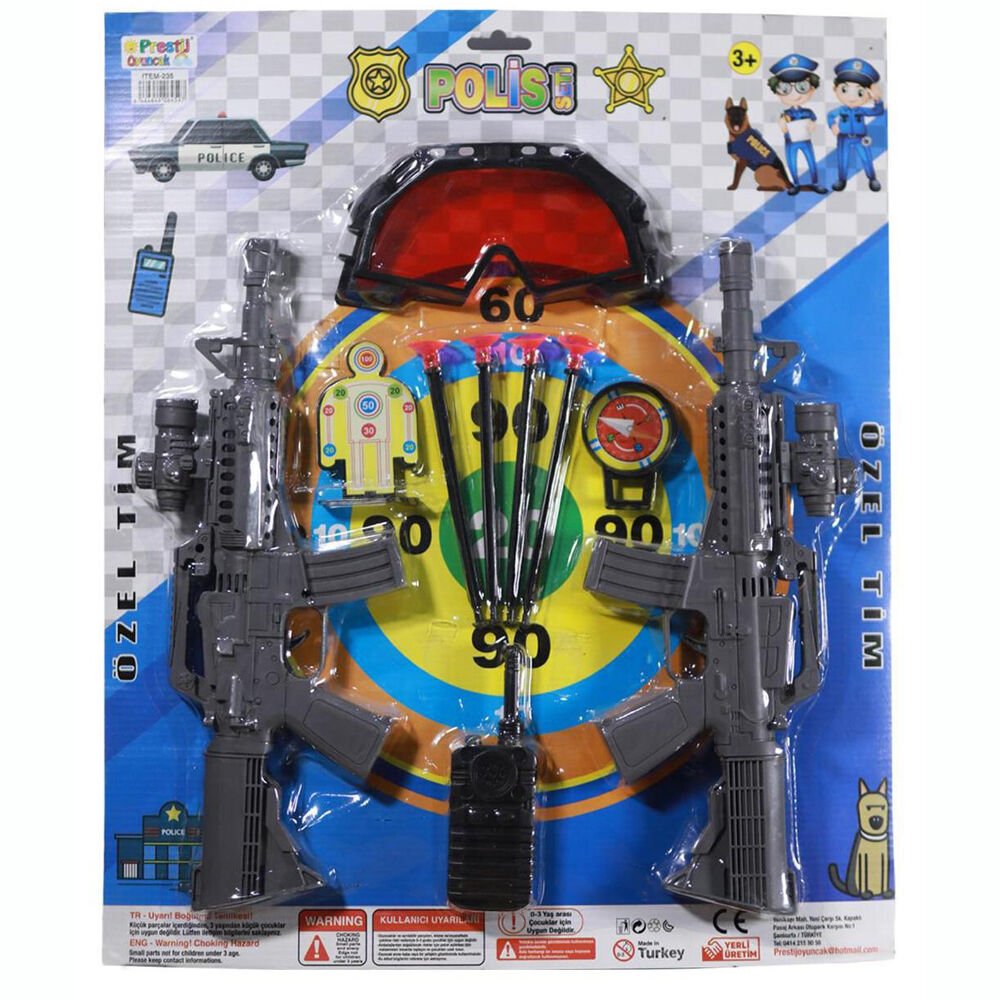 KARTELADA TÜFEKLİ POLİS SETİ KL.48