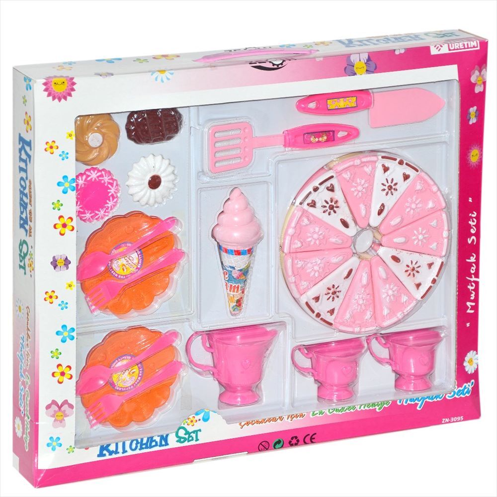 KUTULU YAŞ PASTA ÇAY SETİ KL.30