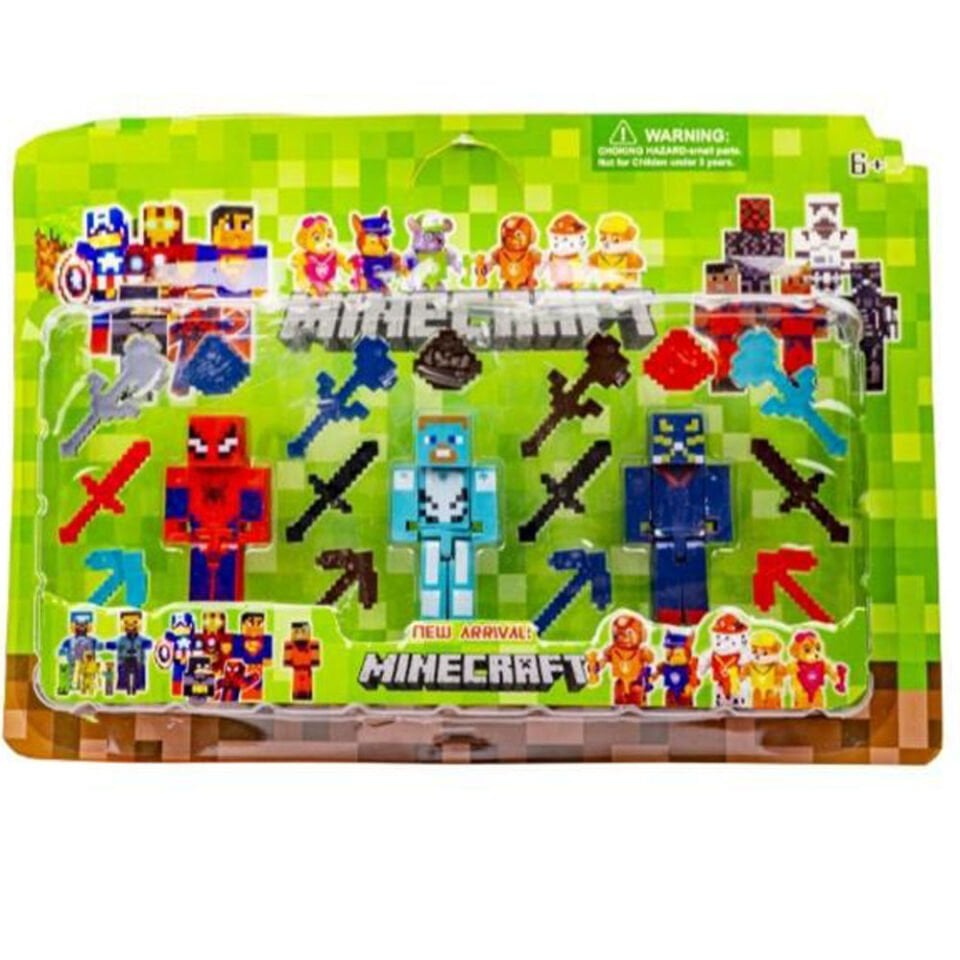 KARTELADA 3 LÜ MİNECRAFT KL.96