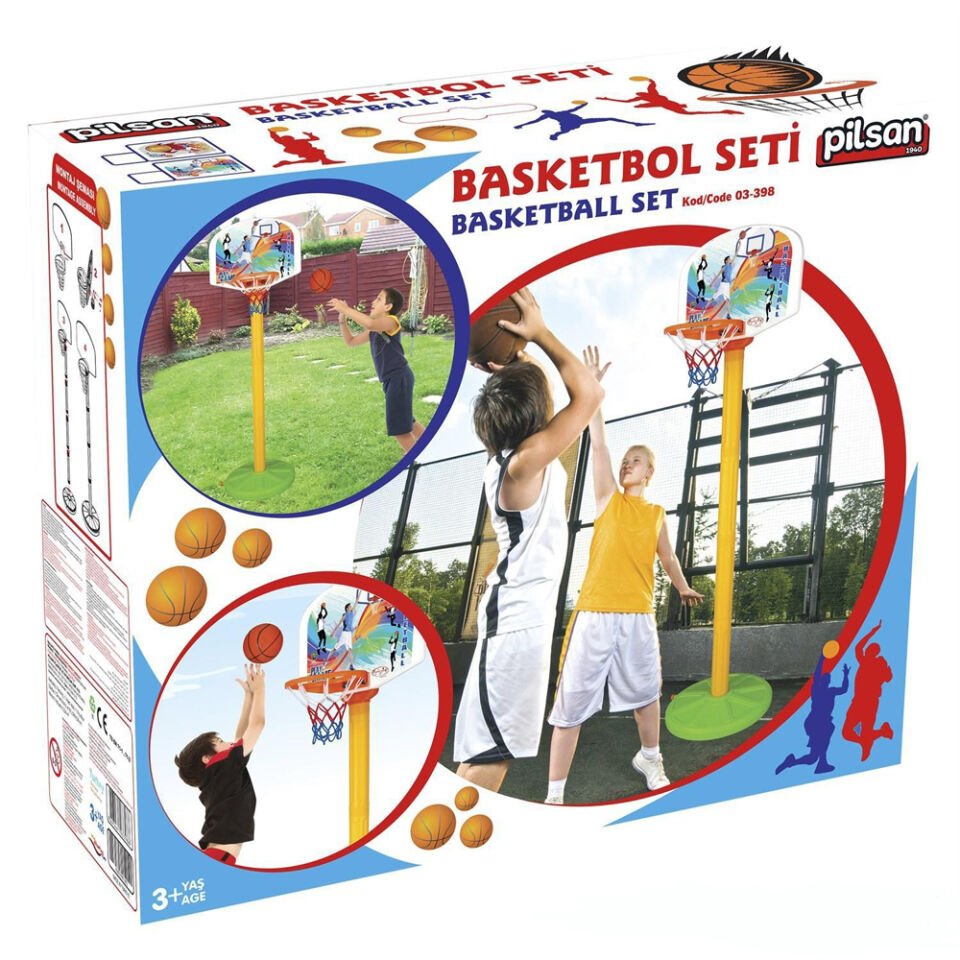 PİLSAN AYAKLI BASKETBOL SETİ
