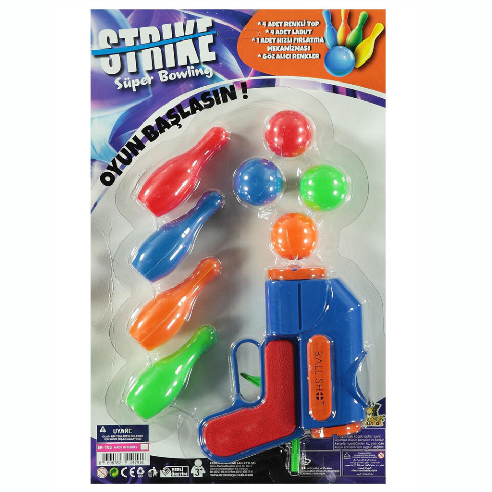 TOP ATAN TABANCA BOWLİNG KARTELA (ER-102) KL.80