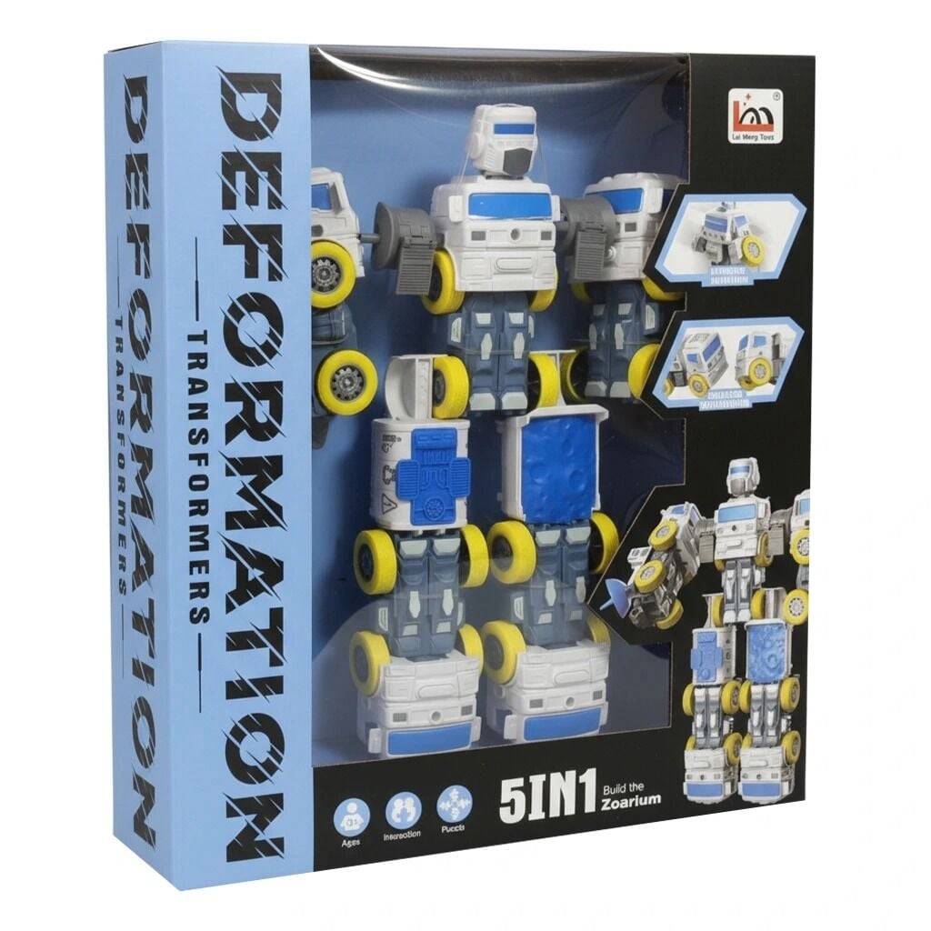KUTUDA 5 İN 1 UFO TRANSFORMERS KL.12