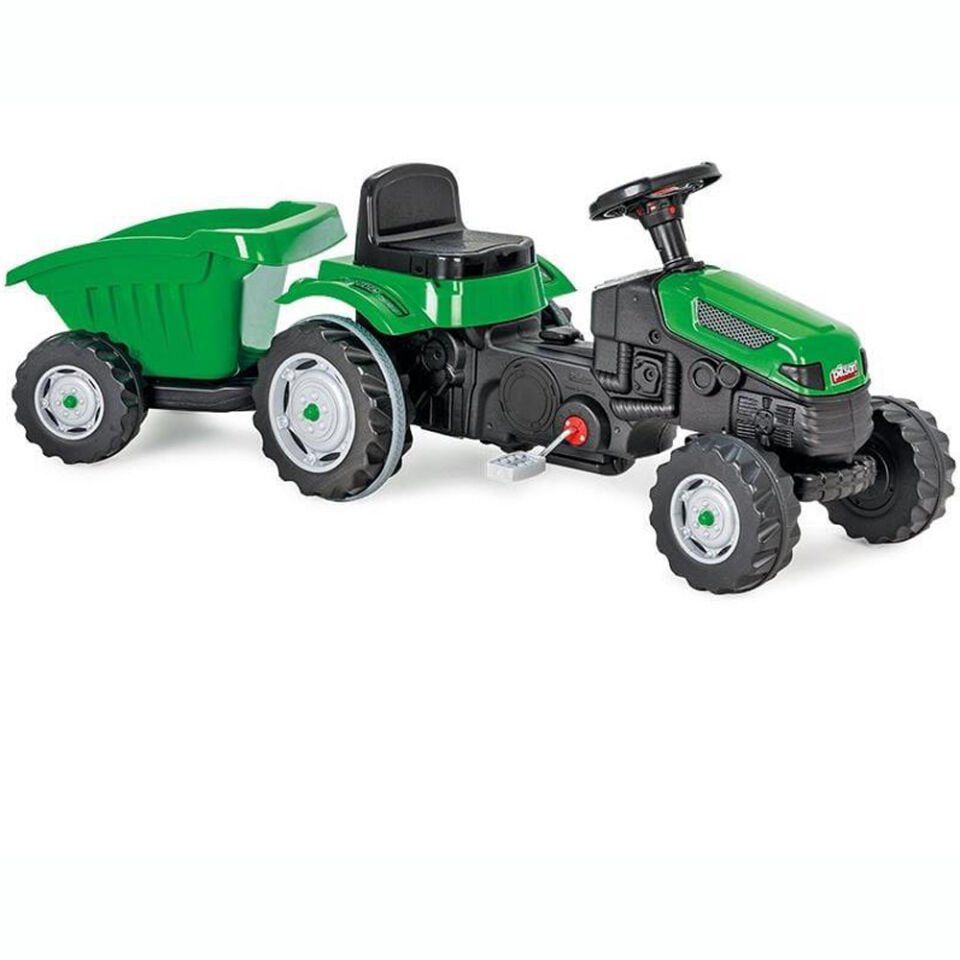 ACTİVE RÖMORKLU TRAKTÖR YEŞİL PİLSAN