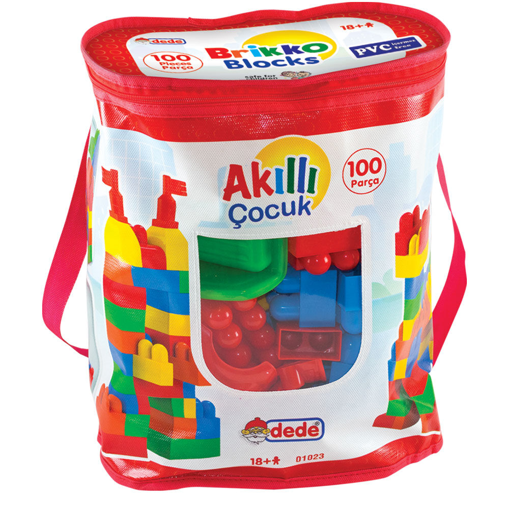 TORBA LEGO 100 PARÇA İRİ TAŞLI