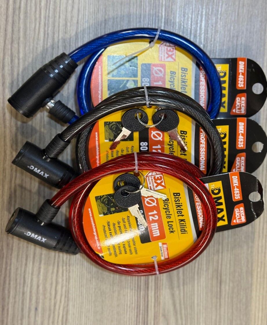 BİSİKLET KİLİDİ 80 CM KL.100