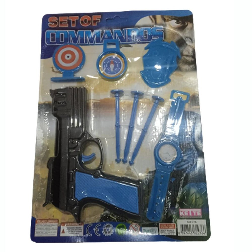 KARTELADA SAATLİ TABANCA SETİ KL.70