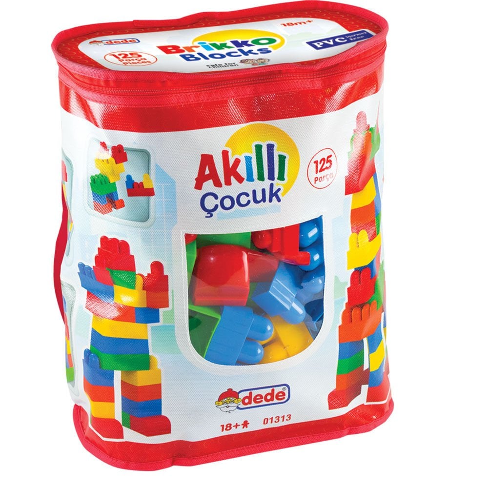 TORBA LEGO 125 PARÇA İRİ TAŞLI KL.8