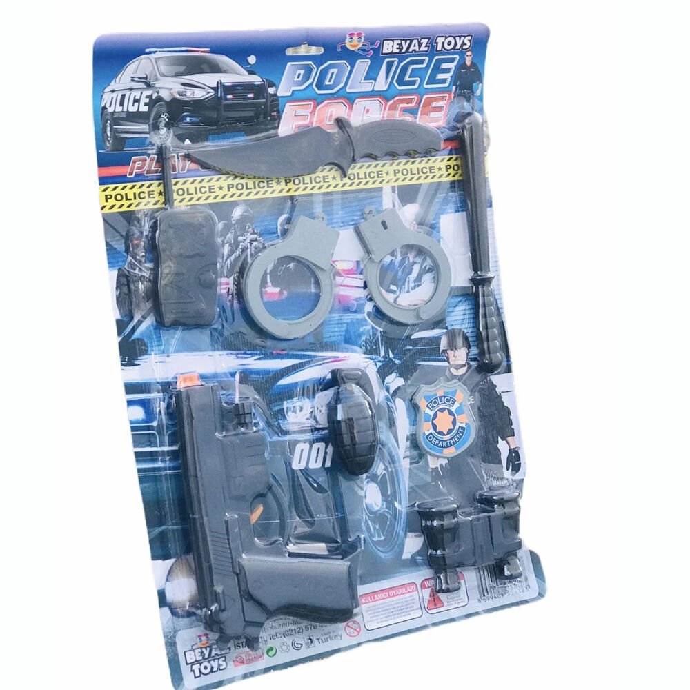 KARTELA POLİS SETİ KÜÇÜK (BEYAZ) KL.50