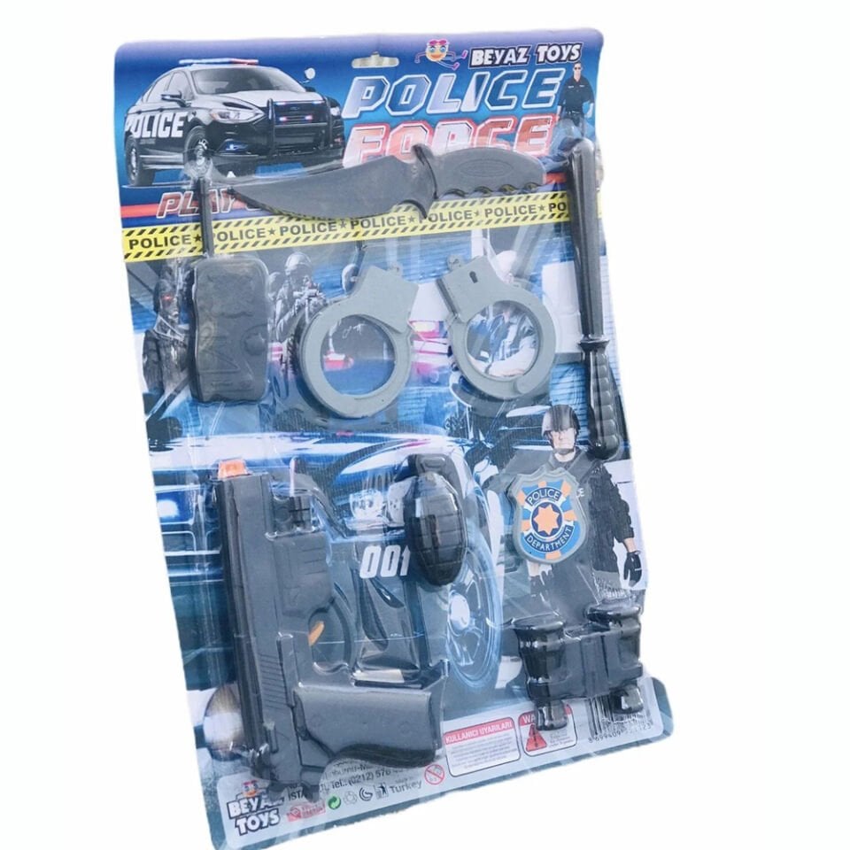 KARTELA POLİS SETİ KÜÇÜK (BEYAZ) KL.50