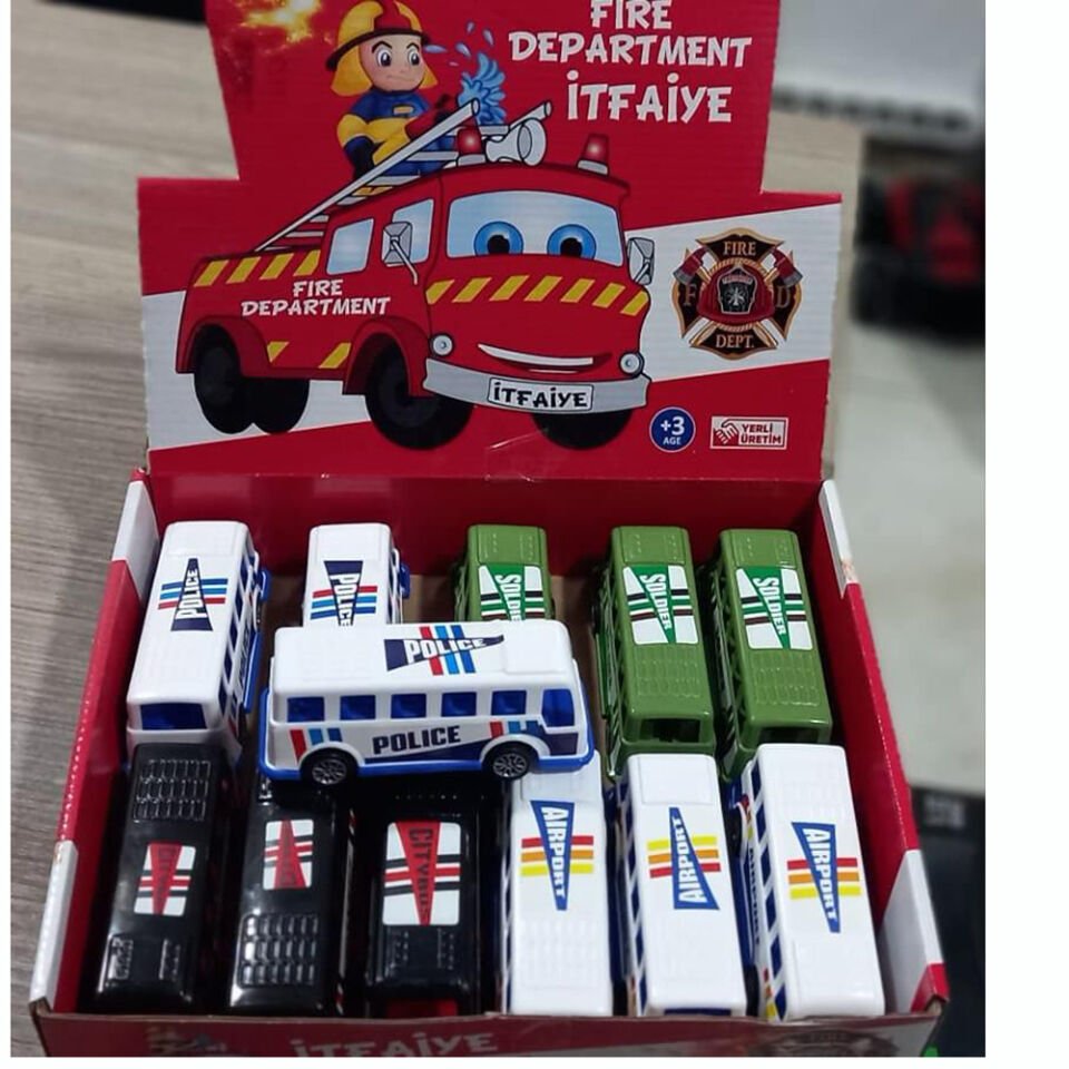 KUTUDA 12 Lİ OTOBÜS VE İTFAİYE SET PK:12